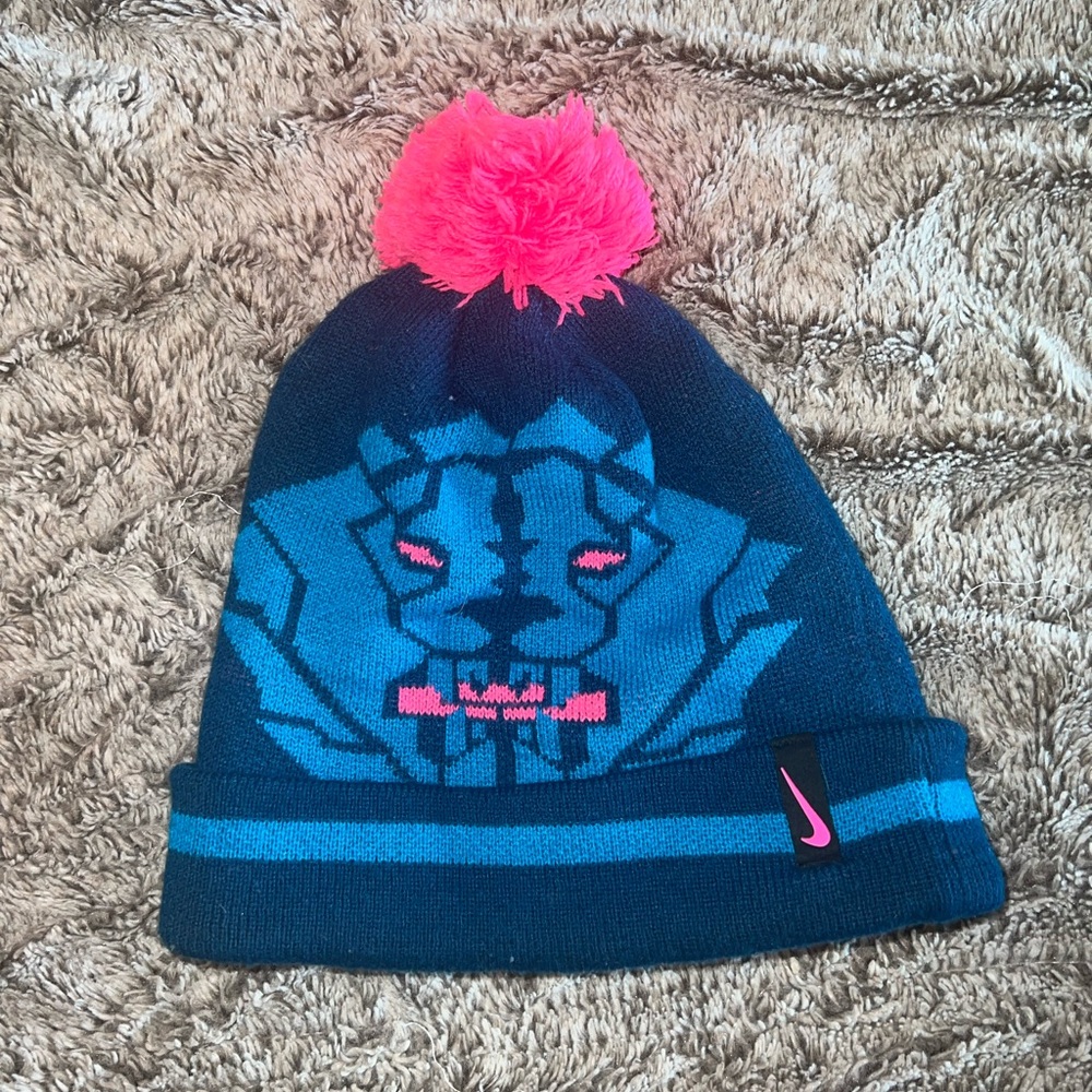 Nike puff ball hat Lebron James edition
